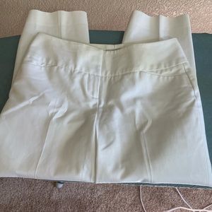 White cropped pants